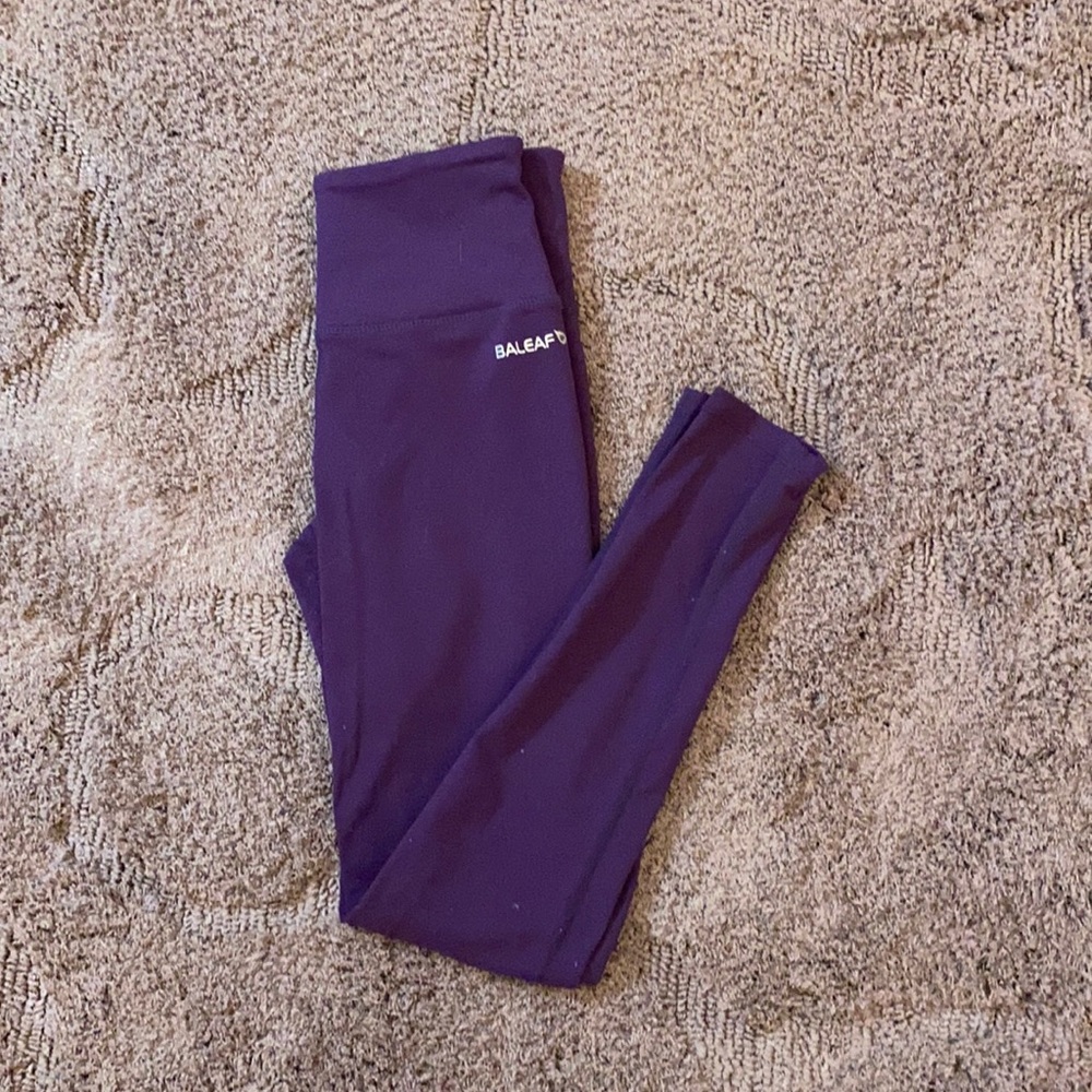 Purple Leggings with Pocket